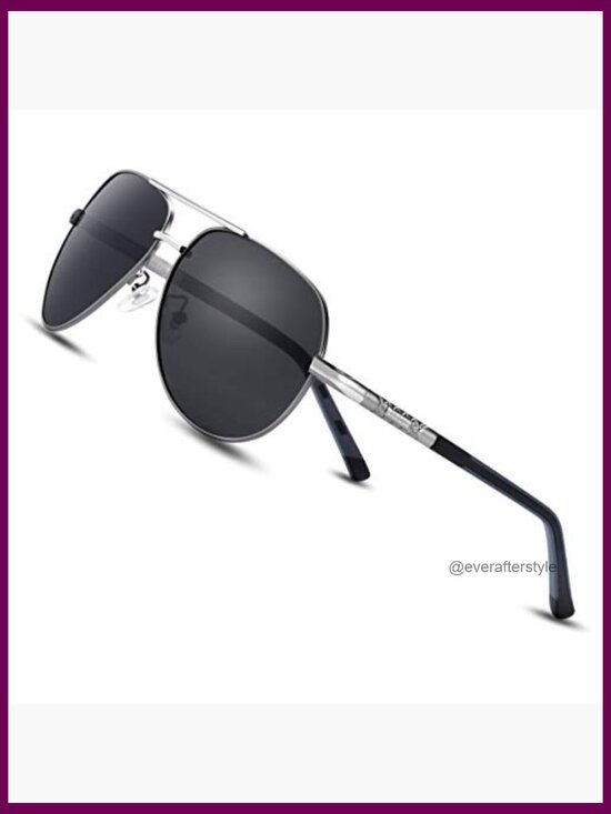Metal Frame Polarized Aviator Sunglasses UV Protection main image 5